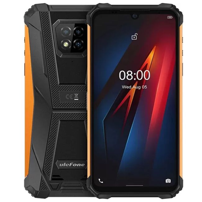 Смартфон ULEFONE Armor 8 64GB 4GB RAM - ОРАНЖЕВ -- ORANGE