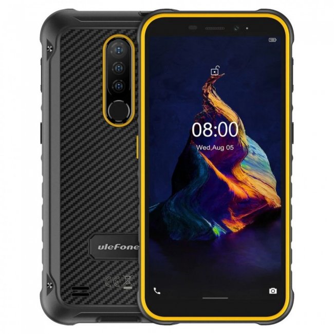 Смартфон ULEFONE Armor X8 64GB 4GB RAM - ОРАНЖЕВ -- ORANGE