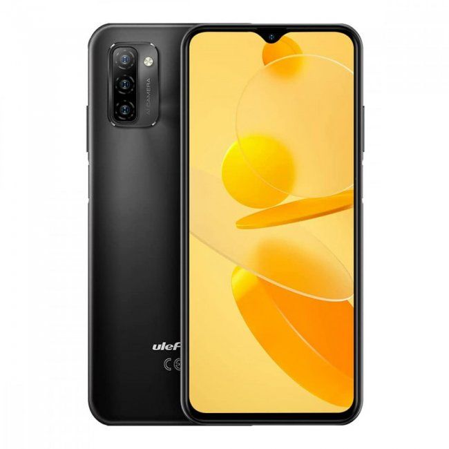Смартфон ULEFONE Note 12P 64GB 6GB RAM - ЧЕРЕН -- BLACK
