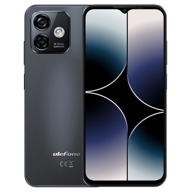 Смартфон ULEFONE Note 16 Pro 128GB 4GB RAM - ЧЕРЕН -- BLACK