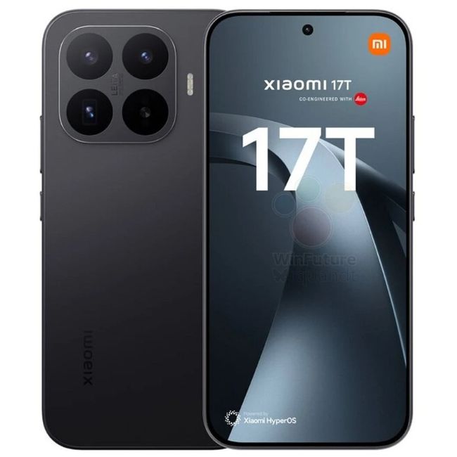 Смартфон Xiaomi 17T 5G 256GB 12GB RAM - ЧЕРЕН -- BLACK