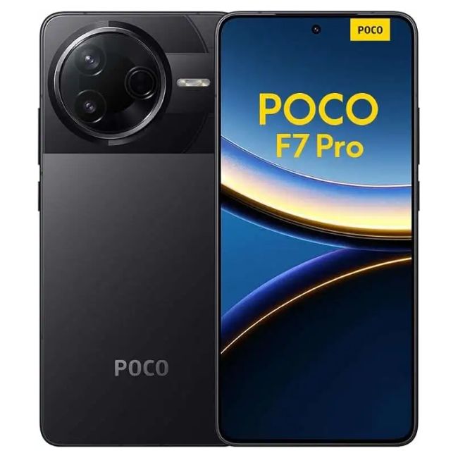 Смартфон Xiaomi Poco F7 Pro 5G 256GB 12GB RAM - ЧЕРЕН -- BLACK