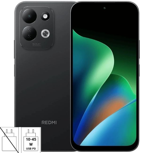 Смартфон Xiaomi Redmi 17 5G 256GB 4GB RAM - ЧЕРЕН -- BLACK