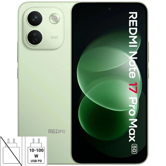 Смартфон Xiaomi Redmi Note 17 Pro Max 5G 512GB 8GB RAM - ЗЕЛЕН -- GREEN