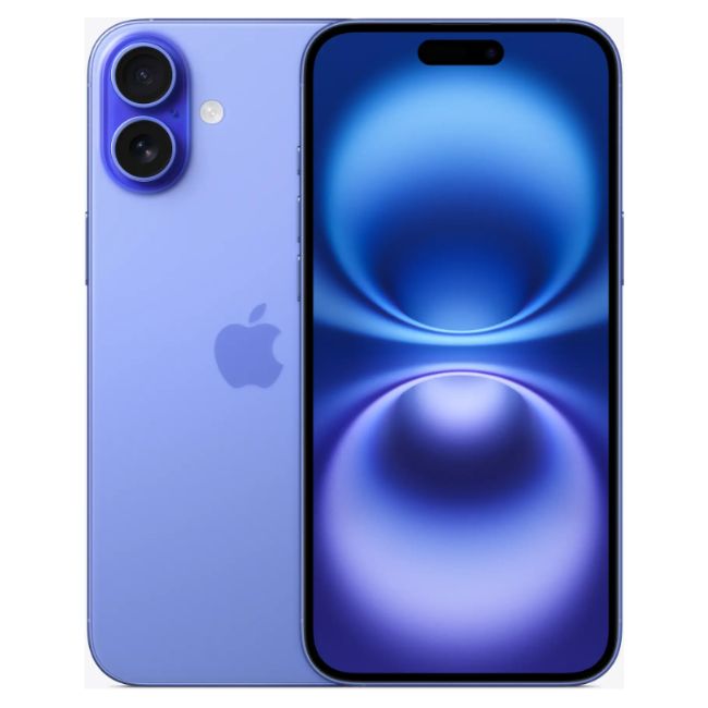 Смартфон Apple iPhone 16 Plus 128GB 8GB RAM - СИН -- ULTRAMARINE