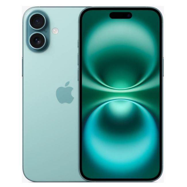 Смартфон Apple iPhone 16 Plus 128GB 8GB RAM - ЗЕЛЕН -- TEAL