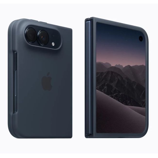 Смартфон Apple iPhone Duo 2TB 12GB RAM - ТЪМНОСИН -- Night Sky