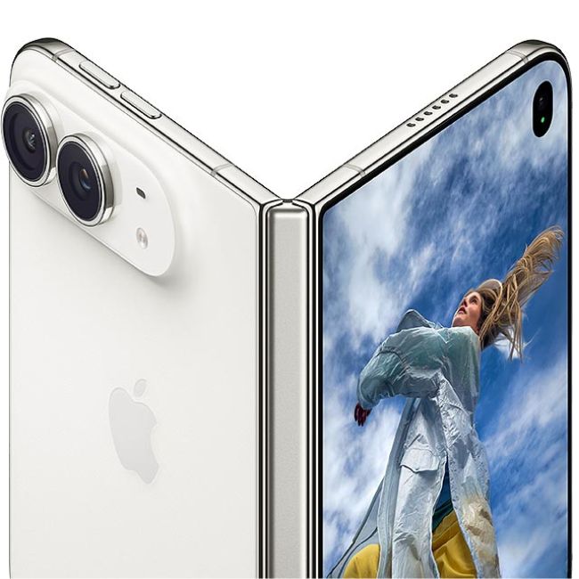 Смартфон Apple iPhone Duo 2TB 12GB RAM - БЯЛ -- Star White