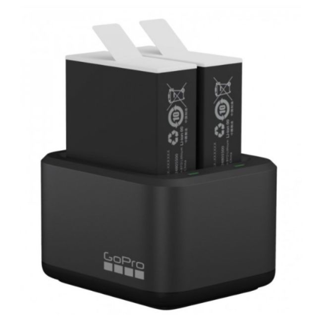 Зарядно с батерии GoPro Dual Battery Charger + 2 Enduro Batteries ADDBD-211