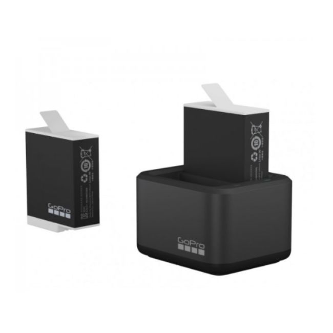 Зарядно с батерии GoPro Dual Battery Charger + 2 Enduro Batteries ADDBD-211
