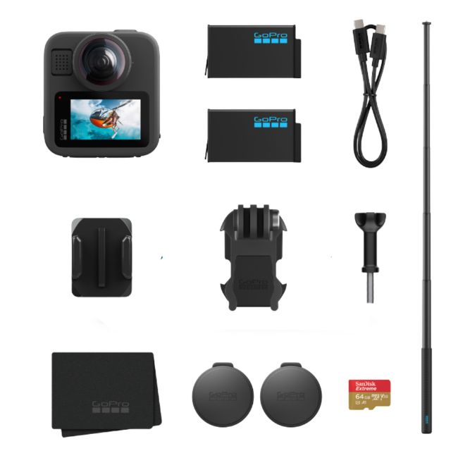Екшън камера GoPro MAX2 Accessories Bundle