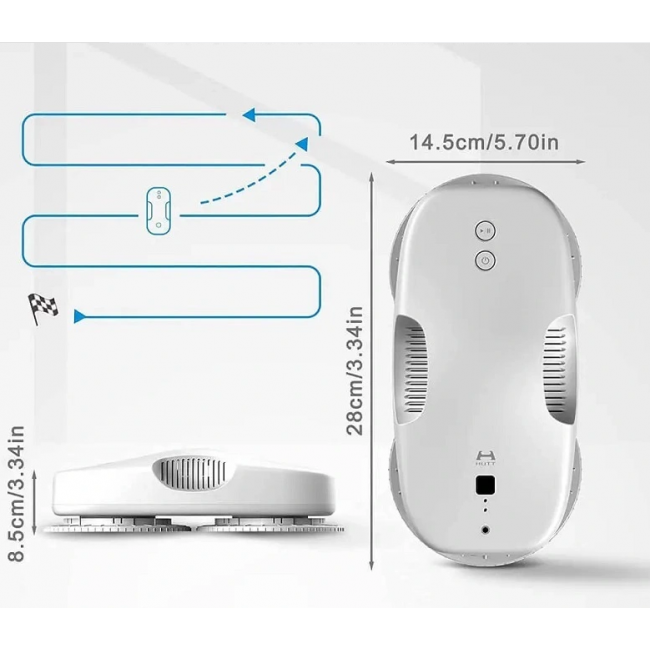 Робот за прозорци HUTT DDC55 Pro