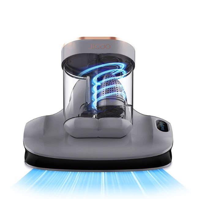 Прахосмукачка UV за матрак JIGOO S100 Cordless Dual-Cup UV Mattress Vacuum Cleaner 150W - СИВ -- GREY
