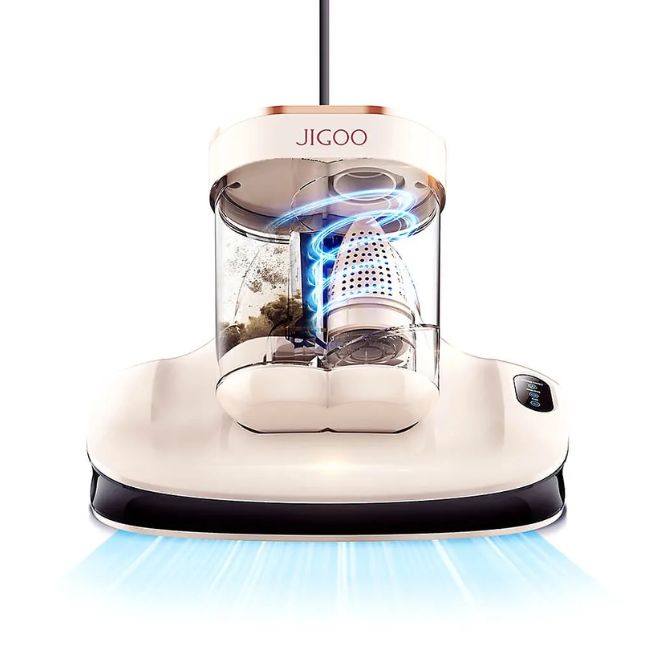 Прахосмукачка UV за матрак JIGOO S100 Dual-Cup UV Mattress Vacuum Cleaner 350W - БЯЛ -- WHITE