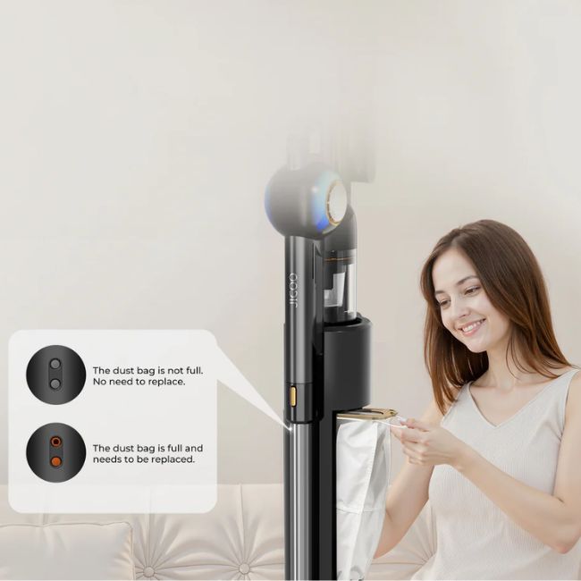Вертикална прахосмукачка JIGOO V700 Cordless Vacuum Cleaner Station