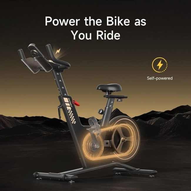 Велоергометър Kingsmith PB08S Spinning bike - БЯЛ -- WHITE