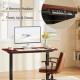 Офис бюро Kingsmith D3/ETD3A Electric Standing Desk 120см + Бяла стойка ETD3A - Dark Brown