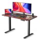 Офис бюро Kingsmith D3/ETD3A Electric Standing Desk 120см + Черна стойка ETD3A - Jujube Red