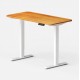 Офис бюро Kingsmith D3/ETD3A Electric Standing Desk 120см + Бяла стойка ETD3A - Rustic Brown