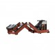 Сгъваем гребен тренажор KingSmith Rowing Machine WM10 PRO - ЦВЯТ ДЪБ -- RED OAK
