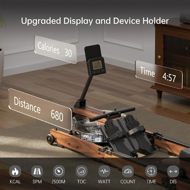 Гребен тренажор KingSmith Water Rowing Machine WR3L