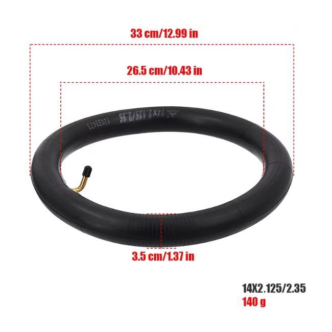 Вътрешна гума за Kukirin C1 / C1 Pro Inner Tube