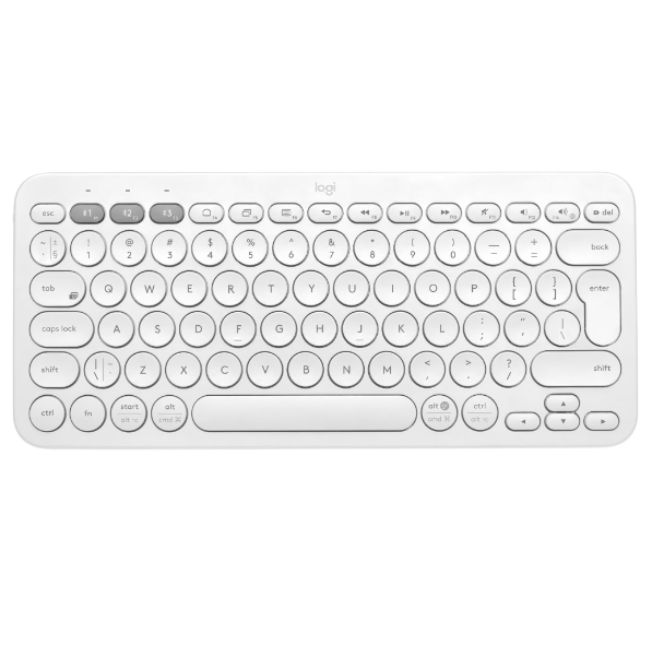 Клавиатура Logitech K380 Multi-Device Bluetooth Keyboard - БЯЛ -- WHITE