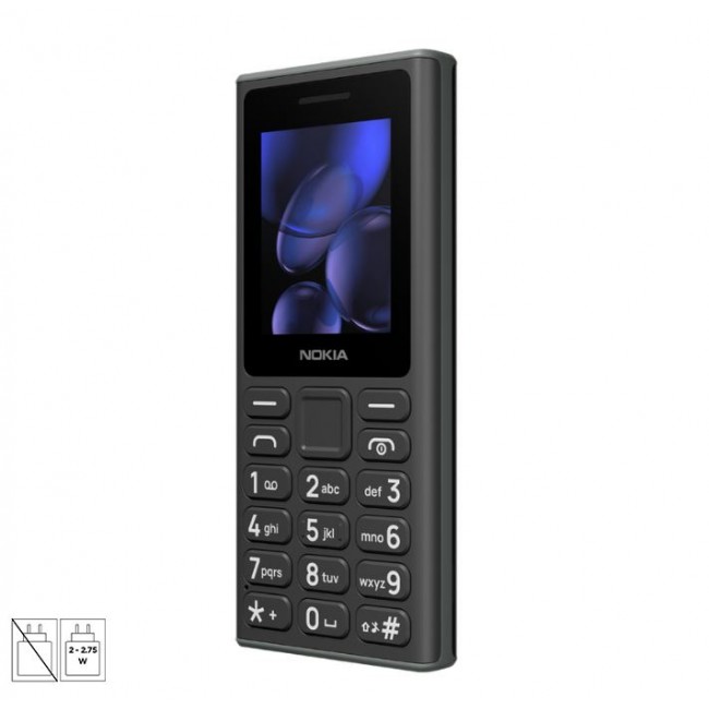 GSM Nokia 105 2026 - ЧЕРЕН -- BLACK