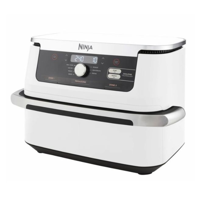 Airfryer Ninja AF500EUWH Fооdі Аіr Frуеr Dual Zona 10.4L - БЯЛ -- WHITE