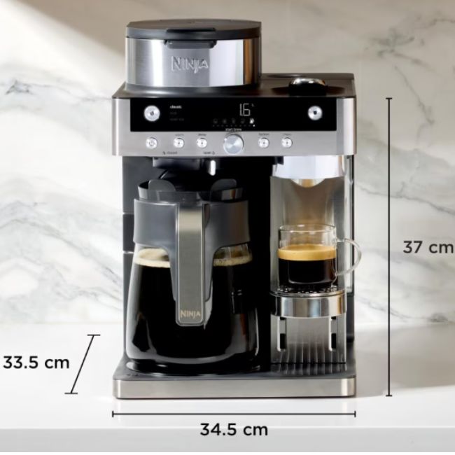 Кафемашина Ninja Prestige CFN802EU 2-in-1 Filter Coffee and Capsule