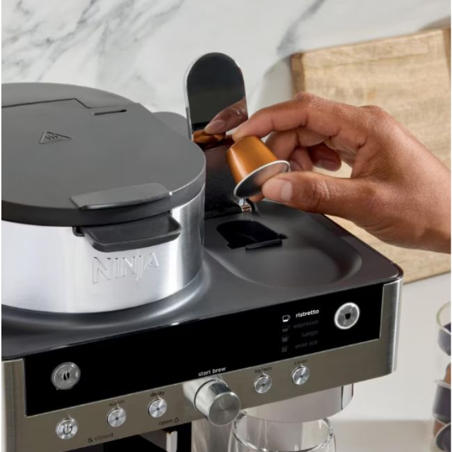 Кафемашина Ninja Prestige CFN802EU 2-in-1 Filter Coffee and Capsule