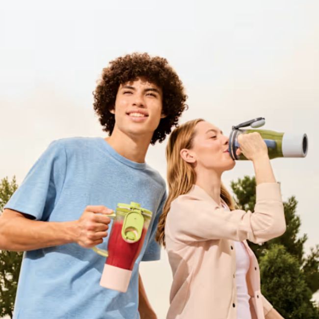 Блендер Ninja DB351EUPR BlendBoss Blender with Portable Cup - ЛИЛАВ -- LAVENDER