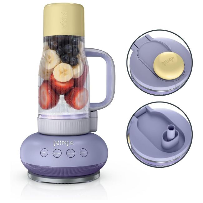 Блендер Ninja DB351EUPR BlendBoss Blender with Portable Cup - ЛИЛАВ -- LAVENDER