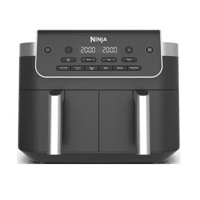 Airfryer Ninja DZ801EU DualZone, 2400W, 7.5 л- ЧЕРЕН -- BLACK