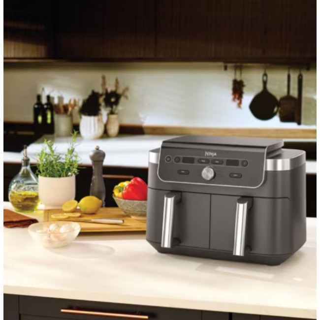 Airfryer Ninja DZ901EU DualZone 2470W, 9.5 л- ЧЕРЕН -- BLACK