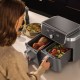 Airfryer Ninja DZ901EU DualZone 2470W, 9.5 л- ЧЕРЕН -- BLACK