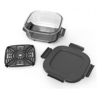 Прозрачен стъклен контейнер с капак Ninja CRISPi 1.4L, CleanCrisp - 1бр