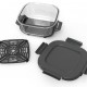 Прозрачен стъклен контейнер с капак Ninja CRISPi 1.4L, CleanCrisp - 1бр