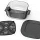 Прозрачен стъклен контейнер с капак Ninja CRISPi 3.8L TempWare Glass Container