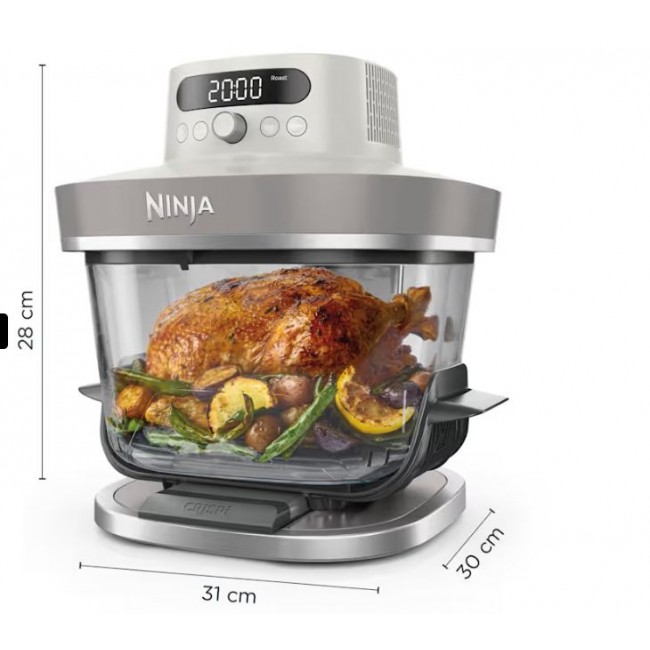 Скара / Грил  Ninja AS101 CRISPi PRO XL 7-in-1 Air Fryer - СИВ -- SILVER