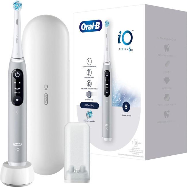 Електрическа четка за зъби Oral-B  iO Seriess 6 - СИВ -- GREY