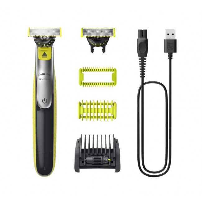 Тример за лице и тяло Philips Shaver OneBlade Pro 360 QP2834/23 Black EU