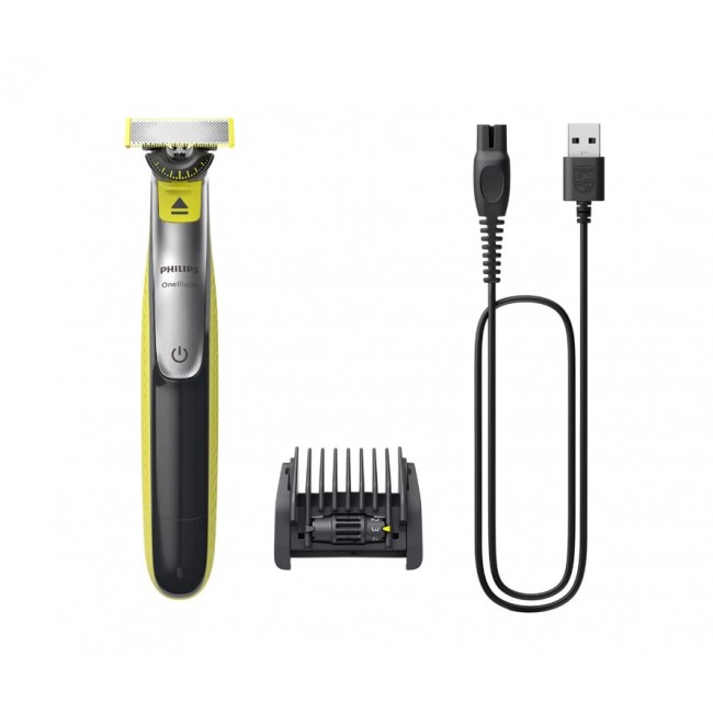 Тример за лице и тяло Philips Shaver OneBlade 360 Face QP2734/23 Green EU