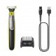 Тример за лице и тяло Philips Shaver OneBlade 360 Face QP2734/23 Green EU
