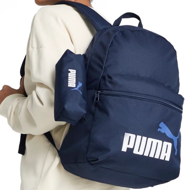 Спортна раница Puma Phase Backpack Set - ТЪМНОСИН -- BLUE