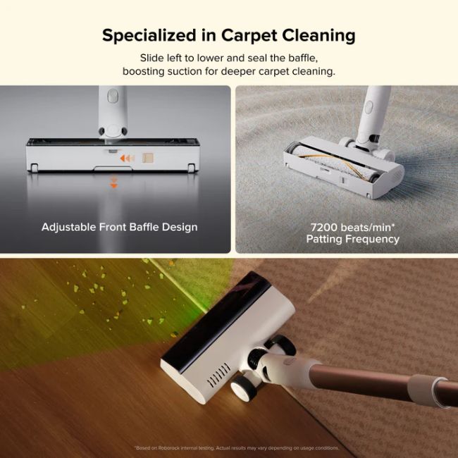 Вертикална прахосмукачка Roborock H60 Hub