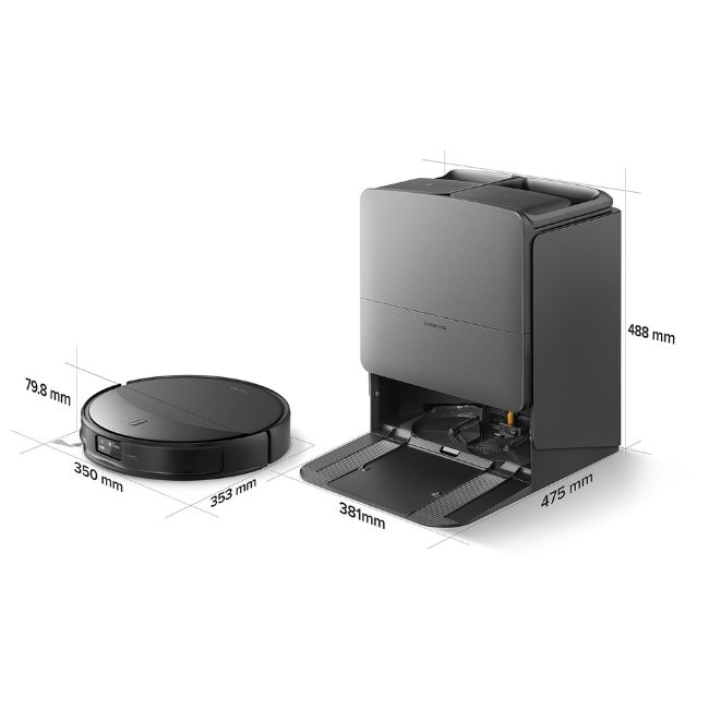 Прахосмукачка робот Roborock Saros 20X - ЧЕРЕН -- BLACK