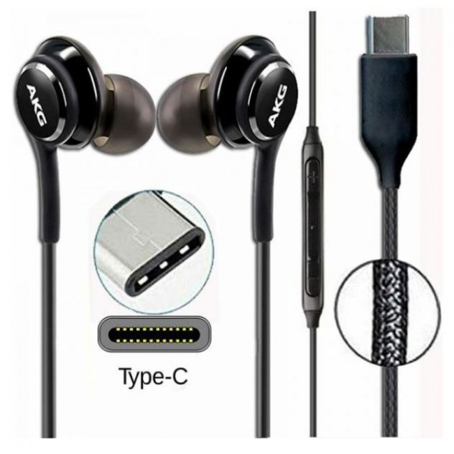 Слушалки SAMSUNG AKG Type - C GH59-15167A - ЧЕРЕН -- BLACK