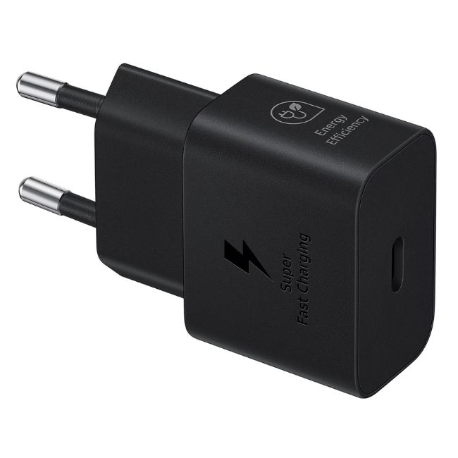 Зарядно устройство Samsung Оригинален адаптер 25W EP-T2510 USB-C  Fast Charging - ЧЕРЕН -- BLACK