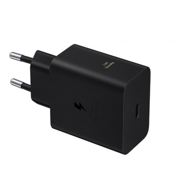 Зарядно устройство Samsung Оригинален адаптер 60W USB-C EP-T6010NBEGWW,  Fast Charging - ЧЕРЕН -- BLACK